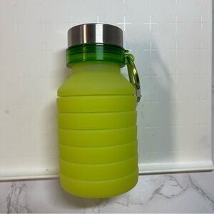 Collapsible Water Bottle, BPA Free Silicone Foldable Travel Water Bottle, New